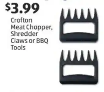 Aldi Crofton meat chopper, shredder claws or bbq tools offer