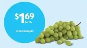 Aldi Green grapes offer