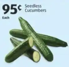 Aldi Seedless cucumbers offer