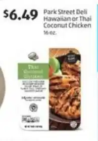 Aldi Park street dell hawaiian or thai coconut chicken offer