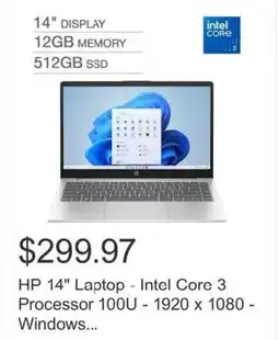 Costco Laptop intel core 3 processor offer