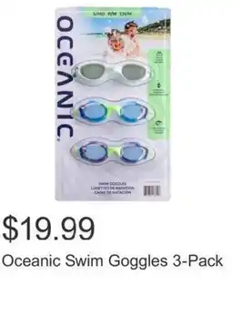 Costco Oceanic swim goggles offer