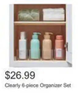 Costco Clearly 6-piece organizer set offer