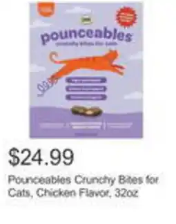 Costco Pounceables crunchy bites for cats offer
