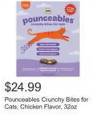 Costco Pounceables crunchy bites for cats offer