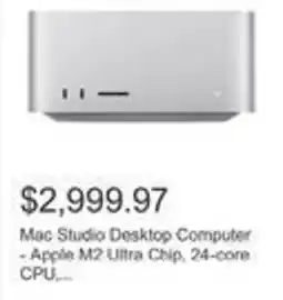 Costco Mac studio desktop computer offer