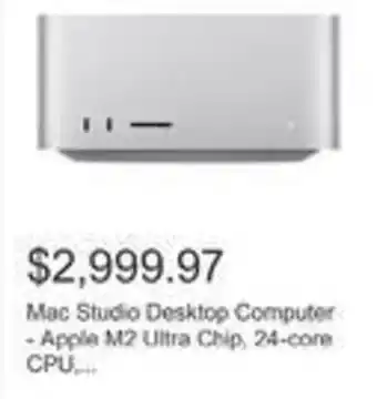 Costco Mac studio desktop computer offer