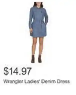 Costco Wrangler ladies' denim dress offer