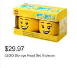Costco Lego storage head set offer