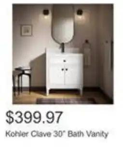 Costco Kohler clave bath vanity offer