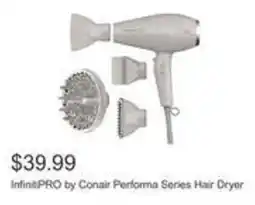 Costco Infintpro by conair performa series hair dryer offer