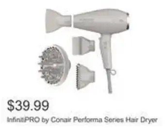 Costco Infintpro by conair performa series hair dryer offer