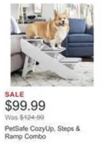 Costco Petsafe cozy up, steps & ramp combo offer
