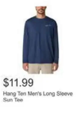 Costco Hang ten men's long sleeve sun tee offer