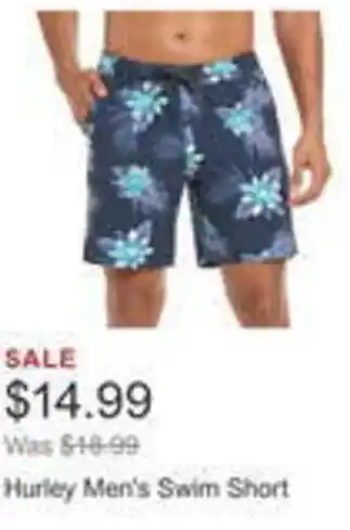Costco Hurley men's swim short offer