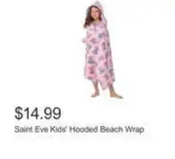 Costco Saint eve kids' hooded beach wrap offer