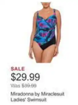 Costco Miradonna by miraclesuit ladies offer