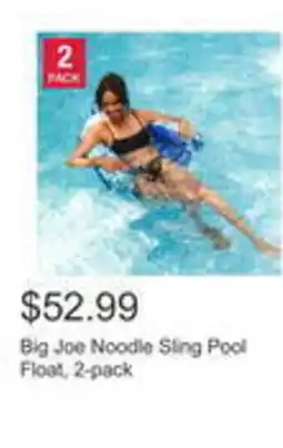 Costco Big joe noodle sling pool float offer