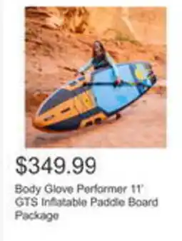 Costco Body glove performer  inflatable paddle board package offer
