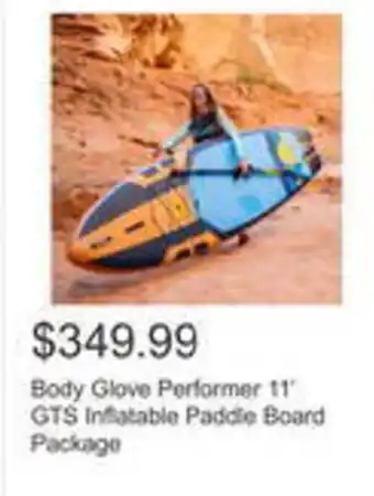 Costco Body glove performer  inflatable paddle board package offer