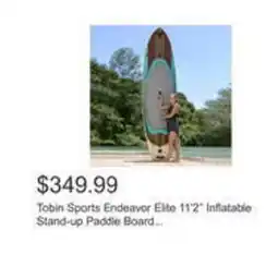 Costco Tobin sports endeavor elite inflatable stand-up paddle board... offer