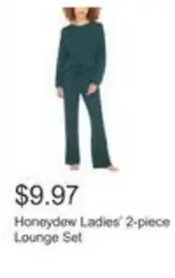 Costco Honeydew ladies lounge set offer