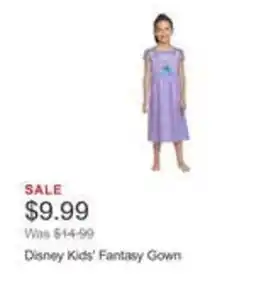 Costco Disney kids' fantasy gown offer