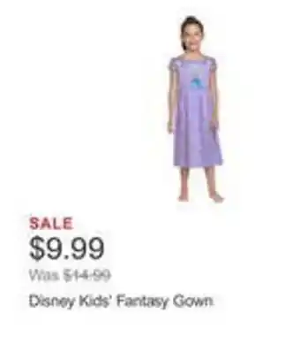 Costco Disney kids' fantasy gown offer
