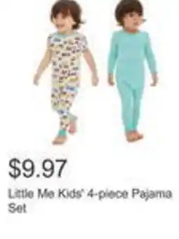 Costco Little me kids pajama set offer