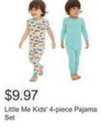 Costco Little me kids pajama set offer
