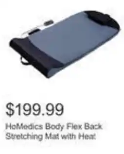 Costco Homedics body flex back stretching mat with heat offer