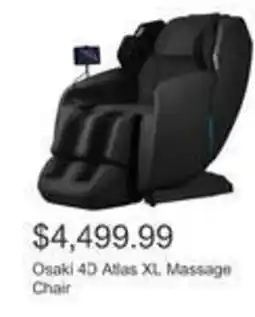 Costco Osaki 4d atlas xl massage chair offer