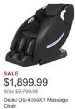 Costco Osaki os-4000xt massage chair offer
