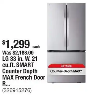 The Home Depot Max french door offer