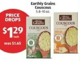 Aldi Earthly grains couscous offer