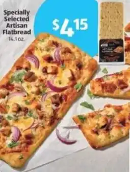 Aldi Specially selected artisan flatbread offer