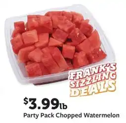 Fareway Party Pack Chopped Watermelon offer