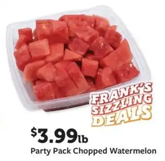 Fareway Party Pack Chopped Watermelon offer