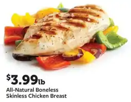 Fareway All-Natural Boneless Skinless Chicken Breast offer