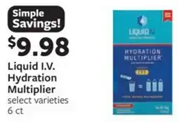 Fareway Liquid I.V. Hydration Multiplier offer