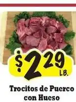 La Michoacana Trocitos de puerco con hueso offer