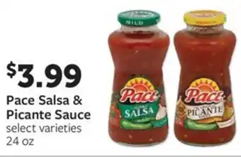 Fareway Pace salsa & picante sauce offer