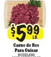 La Michoacana Carne de res para guisar offer