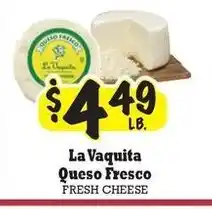La Michoacana La vaquita queso fresco offer