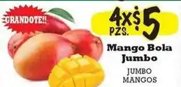 La Michoacana Mango bola jumbo offer