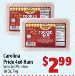 Mac's Market Carolina pride 4x6 ham offer