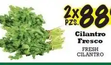 La Michoacana Cilantro fresco offer