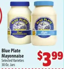 Mac's Market Blue plate mayonnaise offer