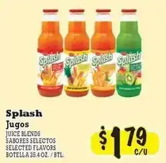 La Michoacana Splash jugos offer