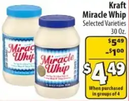 Mac's Market Kraft miracle whip offer